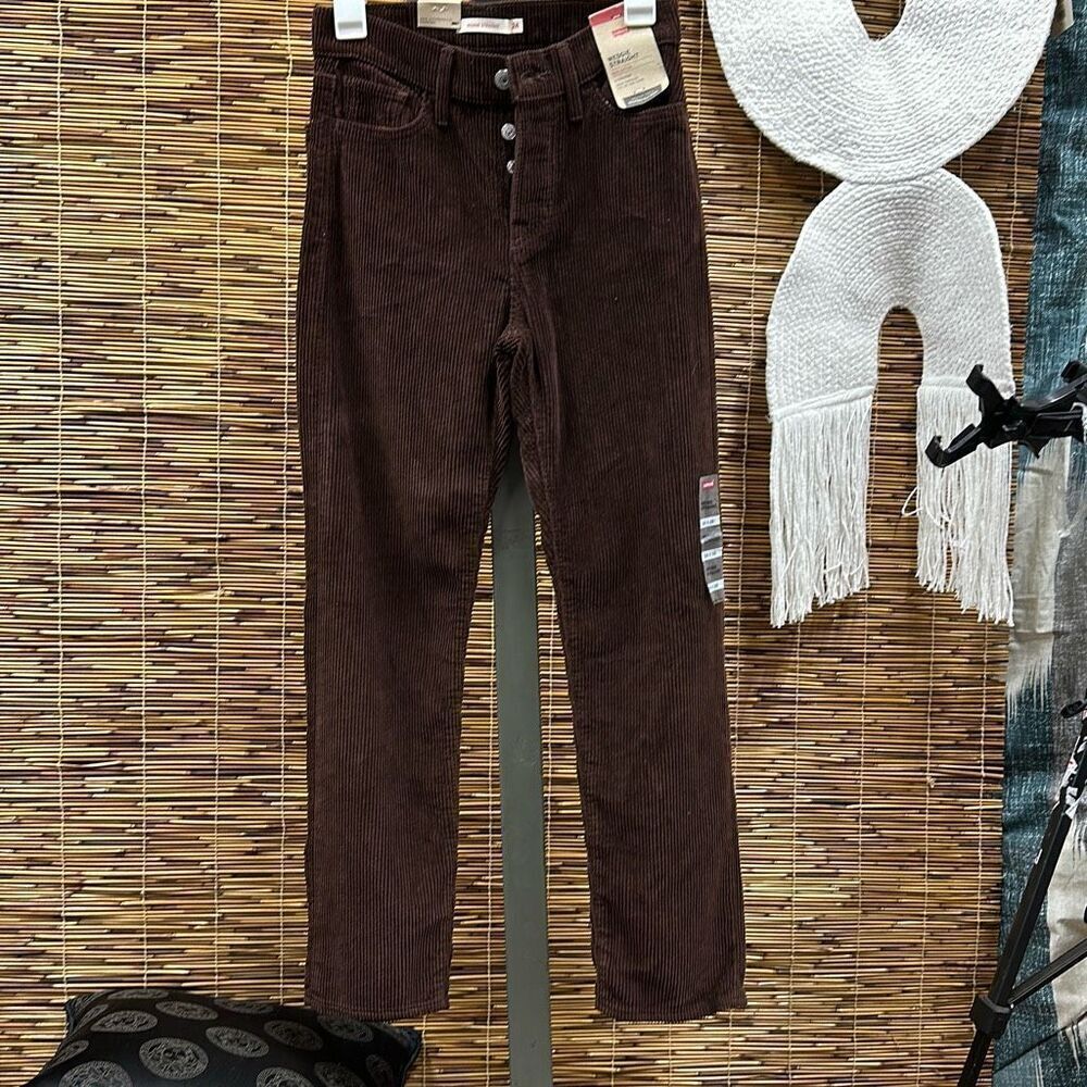 Levi's‎ Pants Brown women, Size: 24W X 28L